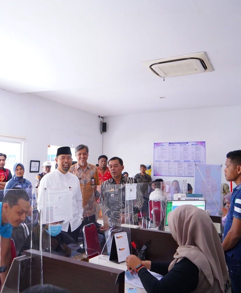 Gambar Pjs Wali Kota Memantau Pelayanan